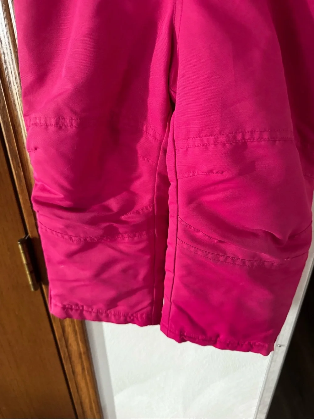 Falls Creek Hot Pink Insulated Kids Snow Overalls